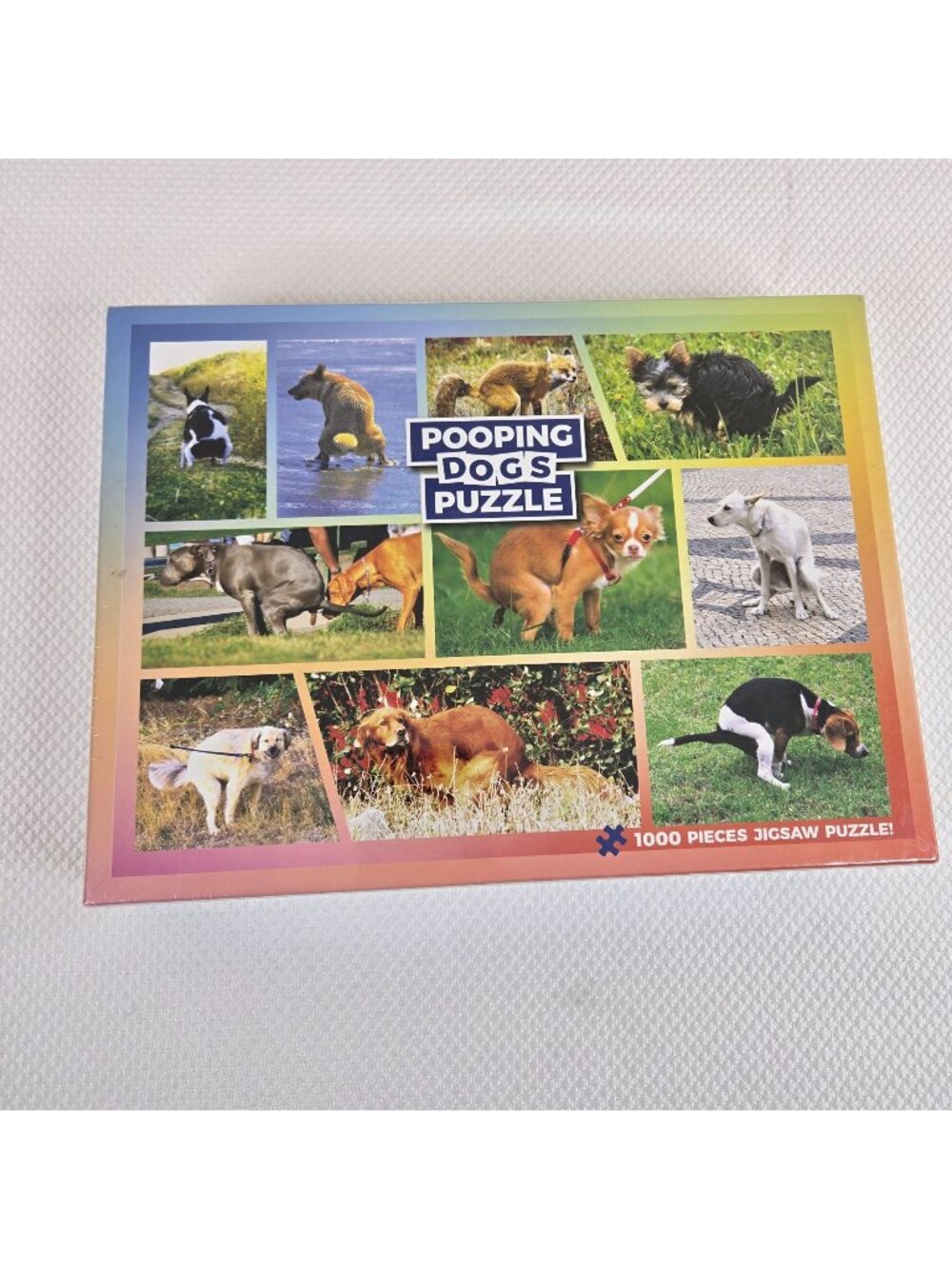 New Pooping Dogs 1000 Piece Jigsaw Puzzle By Better Me